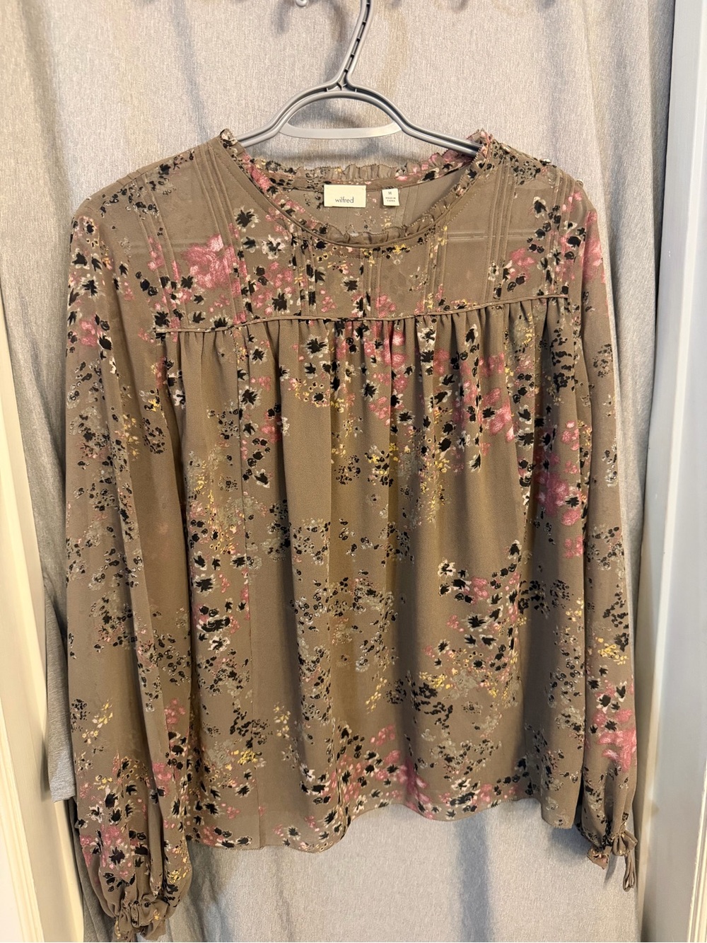 Beautiful Vintage Wilfred Sheer Top